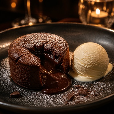 Sıcak Çikolatalı Sufle